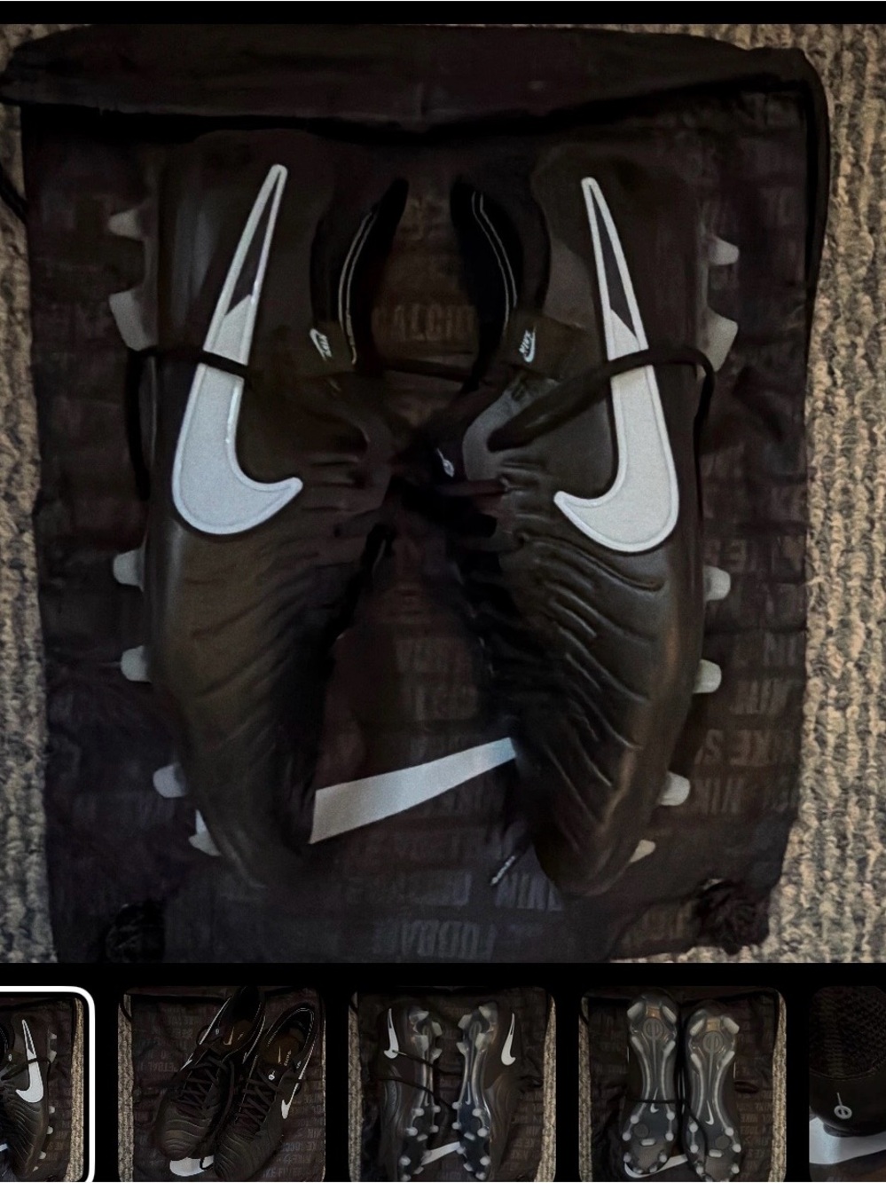 Nike Tiempo Legend 10 Elite FG Shadow Pack 2025 Black M 9.5